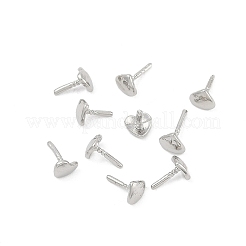 Латунные штифты в форме сердца&nbsp;LS-KK-U051-02P-01