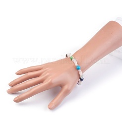 Chakra Schmuck Stretch Armbänder&nbsp;BJEW-JB03941-01