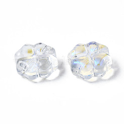 Прозрачные стеклянные бусины&nbsp;GLAA-N035-019-K01