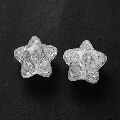 Прозрачных бусин акриловые треск&nbsp;OACR-L013-012