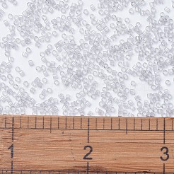 MIYUKIデリカビーズ  シリンダー  日本製シードビーズ  11/0  （db1408)トランスペアレントペールトープ  1.3x1.6mm  穴：0.8mm  約2000PCS /ボトル  10 G /ボトル&nbsp;SEED-JP0008-DB1408