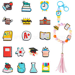 17 шт. 17 стиля школьных принадлежностей ПВХ пластиковые бусины&nbsp;KY-TA0001-46