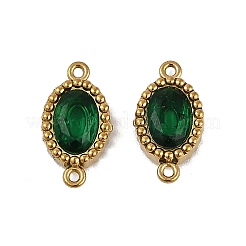 Ионное покрытие (ip) 304 нержавеющая сталь кубический цирконий овальные звенья соединительные подвески&nbsp;STAS-K256-22G