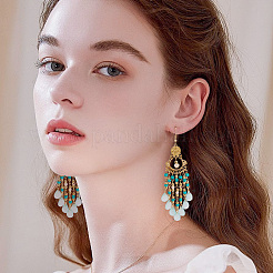 15 цветные стеклянные бусины SEED-HY0001-15A