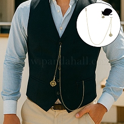 Pendentifs en alliage de style tibétain avec boussole&nbsp;HJEW-PH02439