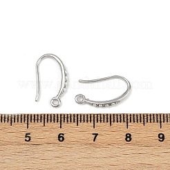 Латунные крючки для сережек KK-B137-15P-01