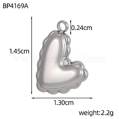 Подвески из нержавеющей стали 304&nbsp;STAS-OY012-21P