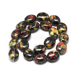 Фарфоровые бусины ручной работы X-PORC-S496-P06