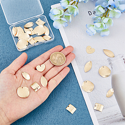 30шт 5 латунные подвески&nbsp;KK-FH0005-03