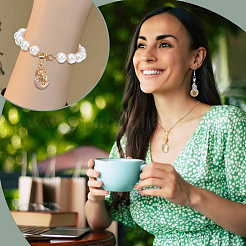 32 шт. 4-х цветные латунные скобы для ледоруба&nbsp;KK-PH0011-31