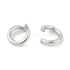 Anneaux ouverts en acier inoxydable 304 résistant au ternissement&nbsp;STAS-R049-4x0.7mm