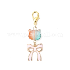 5 шт. подвесные украшения из стекла и эмали&nbsp;HJEW-JM04308