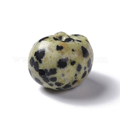 Perle di diaspro dalmata naturale&nbsp;G-I352-02