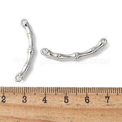 Сплав изогнутые бамбуковые палочки соединительные подвески&nbsp;PALLOY-S044-07A-P