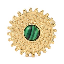 Ионное покрытие (IP) кольцо из нержавеющей стали 304&nbsp;RJEW-B059-05G-02