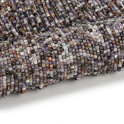 Фиолетовые фиолетовые бусины G-RM2025-D51-3x3mm