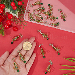 20 шт. подвески из стекла и сплава&nbsp;FIND-SC0020-37