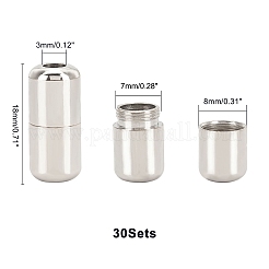 Schnallenverschlussschnallen aus Messing&nbsp;KK-PH0001-29P-WH