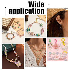 15стиль покрытия прозрачные акриловые бусины OACR-AR0001-19