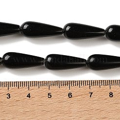 Natürlichen Obsidian Perlen Stränge&nbsp;G-B192-A02-01