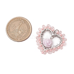 Стеклянные подвески PALLOY-MZ00538-03