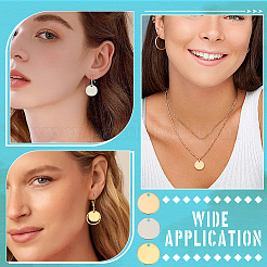 90 шт. 3-х цветные подвески из нержавеющей стали 304 STAS-ME0002-08