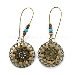 Винтажные серьги с подвесками Bohemia&nbsp;LS-EJEW-I261-01AB