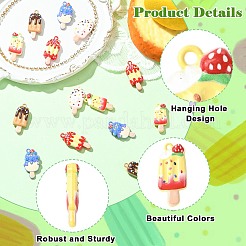 15шт 5 стиля подвески из цинкового сплава&nbsp;FIND-CJ0005-36