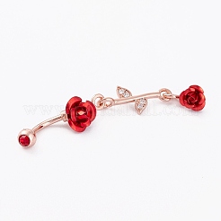 Joya piercing&nbsp;AJEW-P017-07RG