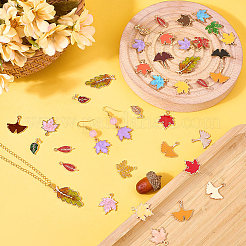 21 стиль День благодарения тематика сплав эмалированные подвески&nbsp;ENAM-SC0006-90