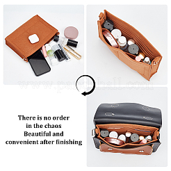 2 Stück 2 Stile Wollfilz-Taschen-Organizer-Einsätze&nbsp;FIND-WR0007-41A