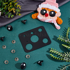 Шаблон глаз куклы из акрила&nbsp;DIY-WH0580-39D