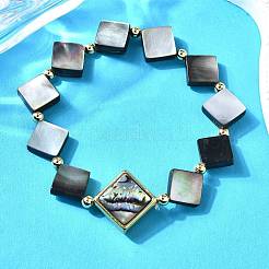 Браслеты из ракушек-абалонов&nbsp;BJEW-D315-03G