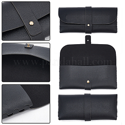 Ahademaker 2 шт. 2 цвета чехол для очков из искусственной кожи&nbsp;AJEW-GA0005-20