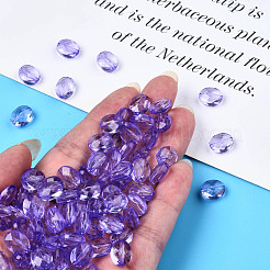 Прозрачные акриловые бусины&nbsp;TACR-S154-18A-47