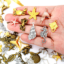 60 шт. Подвески из сплава в тибетском стиле&nbsp;FIND-SP0004-07