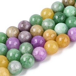 Chapelets de perles de quartz naturel&nbsp;G-N363-8mm-03