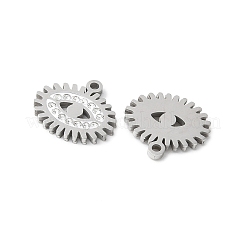 201 подвеска из нержавеющей стали со стразами&nbsp;STAS-V005-05P-03