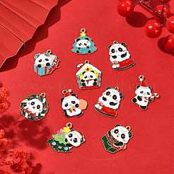 Подвески из эмали и сплава ENAM-FS0003-81