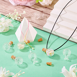 10шт стеклянные бутылки&nbsp;AJEW-TA0002-74