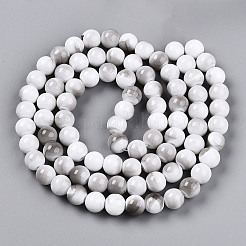 Выпечка окрашенные стеклянные бусины&nbsp;X1-DGLA-N013-10mm-01