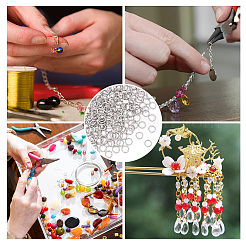 300 шт. соединительные кольца из нержавеющей стали 304 STAS-UN0046-13