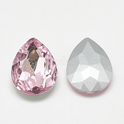 Torna a punta cabochon strass vetro&nbsp;RGLA-T081-4x6mm-10