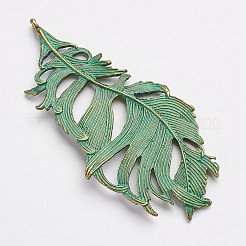 Сплавочные подвески тибетского стиля PALLOY-F187-47ABG