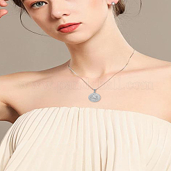 2 шт. подвески из нержавеющей стали 304 двух цветов&nbsp;STAS-LP0003-92I