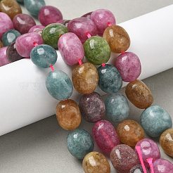 Натуральный Malaysia нефритовые бусы пряди G-P528-N15-01