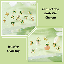 30 шт. эмалированные штифты-булавки-подвески FIND-PH0021-51