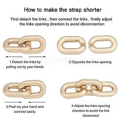 Ручная роспись канатных цепей ccb AJEW-PH0001-17