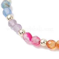 Браслеты из синтетического гематита чакры BJEW-JB12600