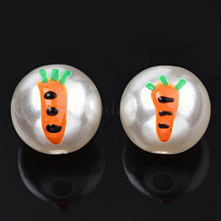 Абс пластиковые жемчужные бисера KY-N015-99